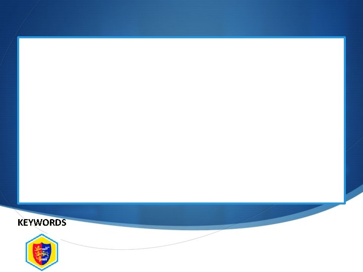 KEYWORDS 