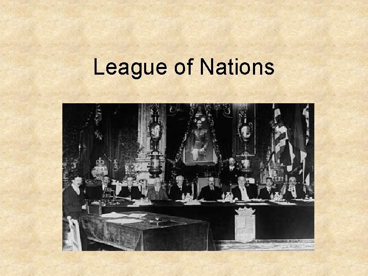League of Nations 