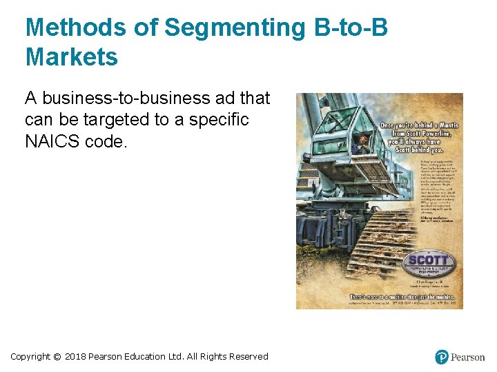 Methods of Segmenting B-to-B Markets A business-to-business ad that can be targeted to a Methods of Segmenting B-to-B Markets A business-to-business ad that can be targeted to a