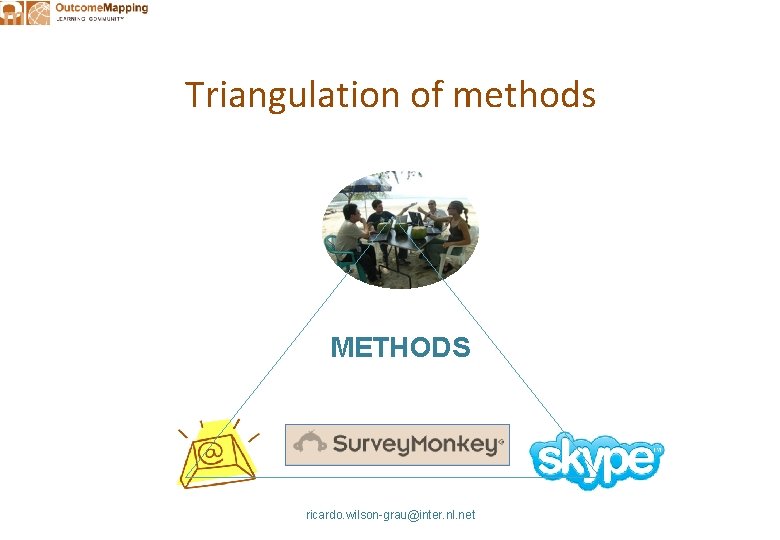 Triangulation of methods METHODS ricardo. wilson-grau@inter. nl. net 