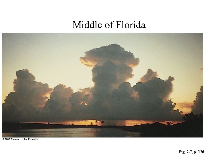 Middle of Florida Fig. 7 -7, p. 176 