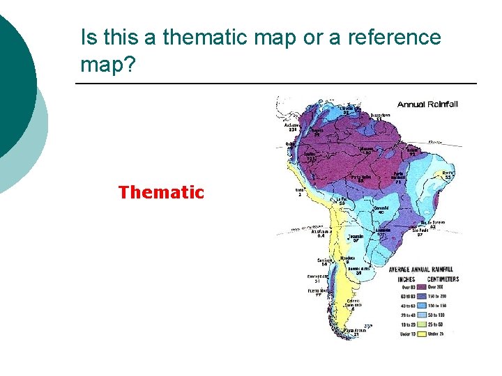 Is this a thematic map or a reference map? Thematic 