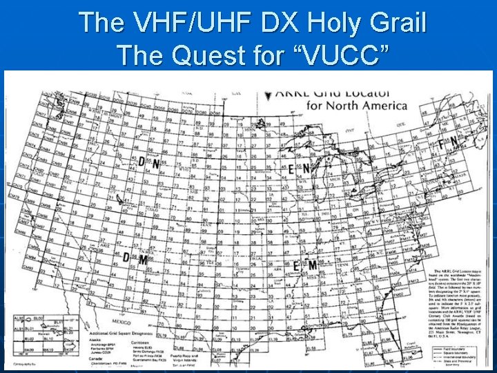 The VHF/UHF DX Holy Grail The Quest for “VUCC” 