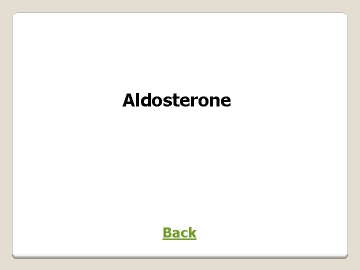 Aldosterone Back 