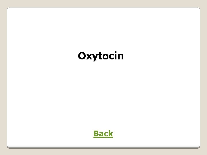 Oxytocin Back 