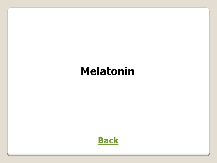 Melatonin Back 