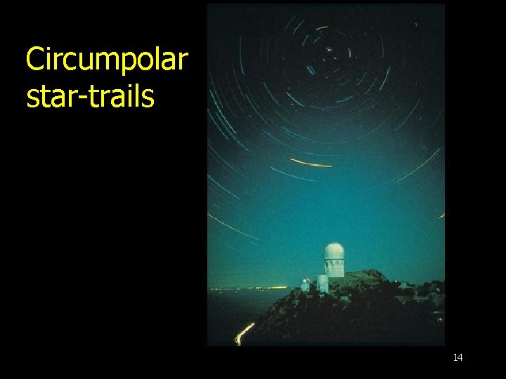 Circumpolar star-trails 14 