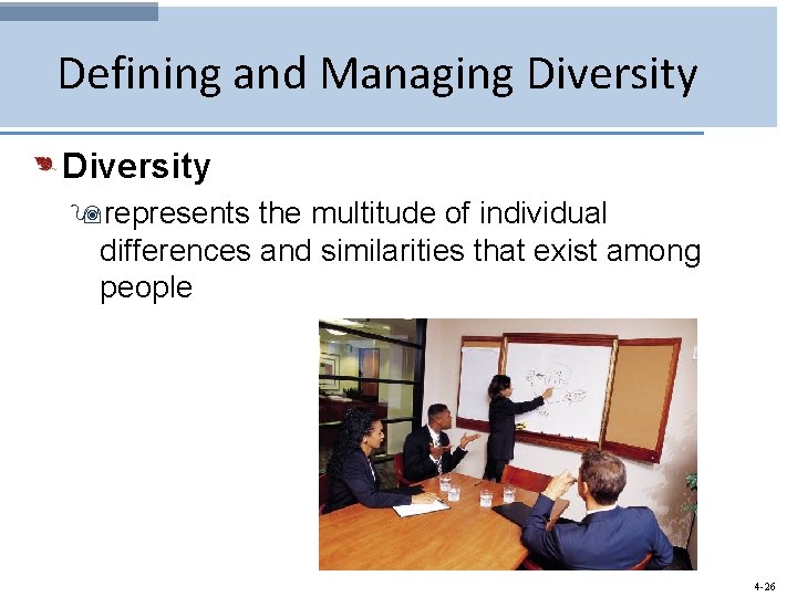 Defining and Managing Diversity 9 represents the multitude of individual differences and similarities that