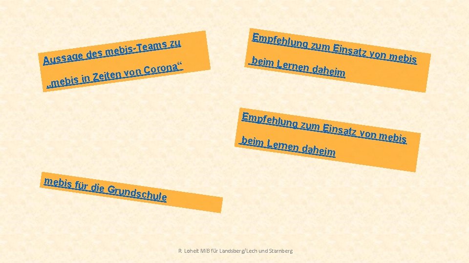 es m ssage d Au s zu m a e T s ebi ona“