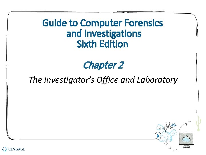Guide to Computer Forensics and Investigations Sixth Edition Chapter 2 The Investigator’s Office and