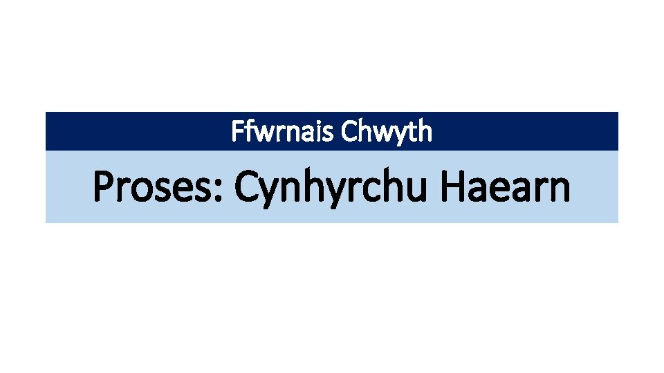 Ffwrnais Chwyth Proses: Cynhyrchu Haearn 