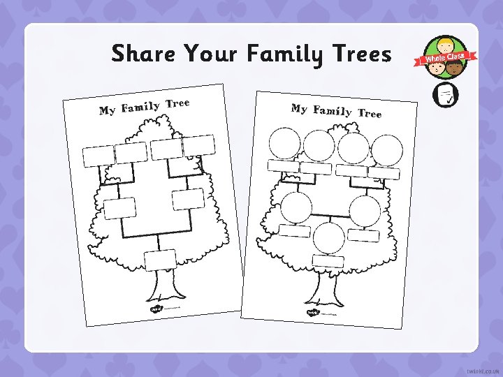 Share Your Family Trees 