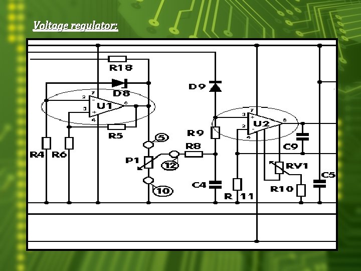 Voltage regulator: 