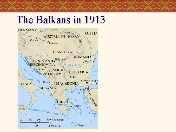 The Balkans in 1913 