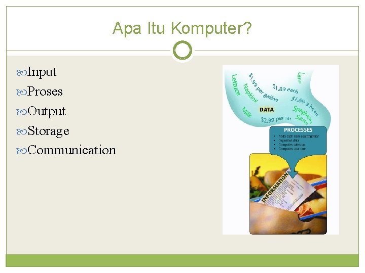 Apa Itu Komputer? Input Proses Output Storage Communication 