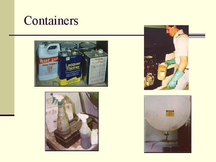 Containers 