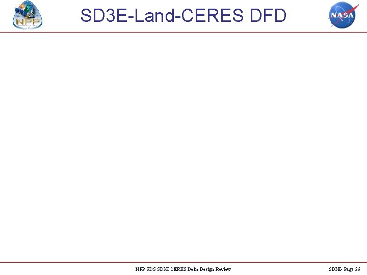 SD 3 E-Land-CERES DFD NPP SDS SD 3 E CERES Delta Design Review SD