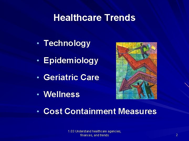 Healthcare Trends • Technology • Epidemiology • Geriatric Care • Wellness • Cost Containment