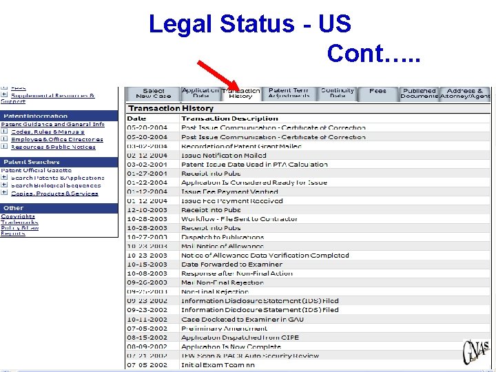 Legal Status - US Cont…. . 52 