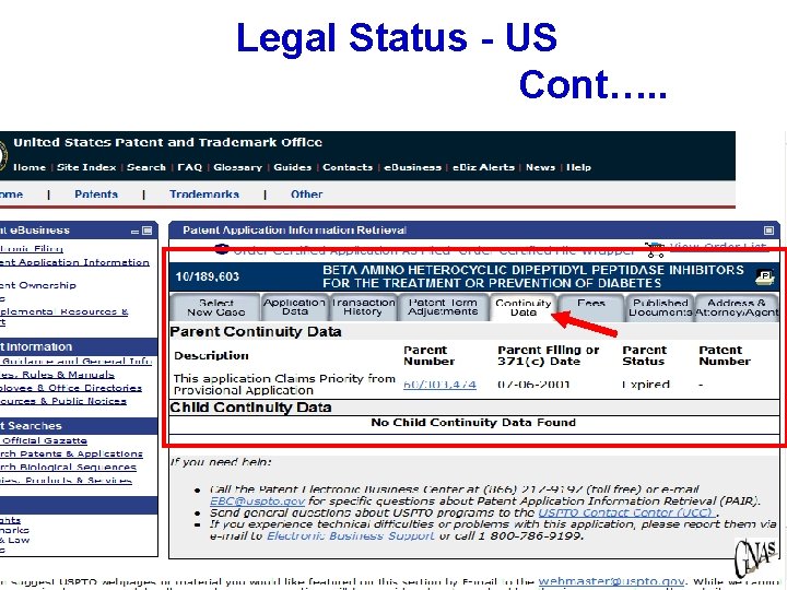 Legal Status - US Cont…. . 54 