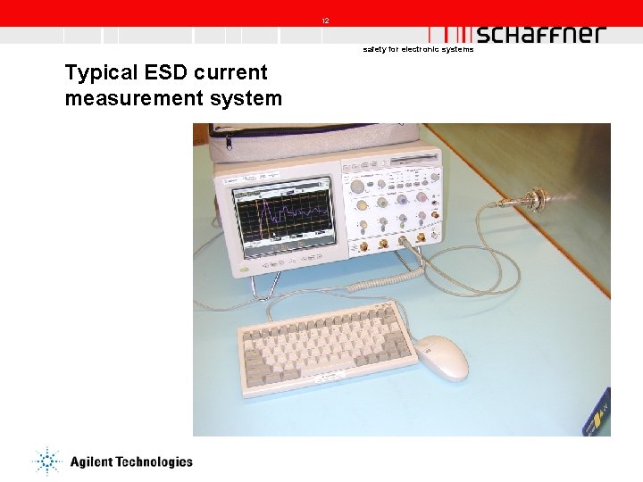 12 safety for electronic systems Typical ESD current measurement system 