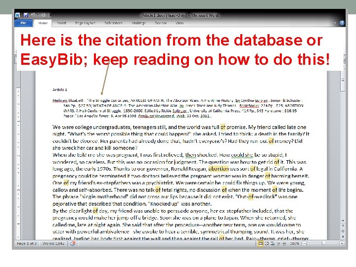 Here is the citation from the database or Easy. Bib; keep reading on how Here is the citation from the database or Easy. Bib; keep reading on how