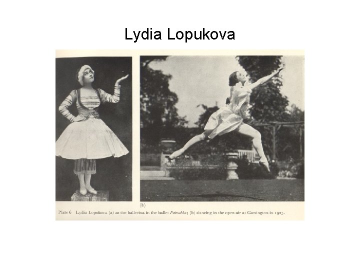 Lydia Lopukova 