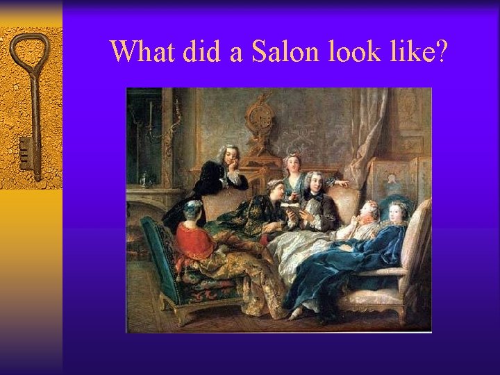 What did a Salon look like? 