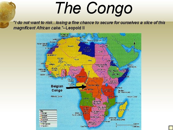 The Congo "I do not want to risk. . . losing a fine chance