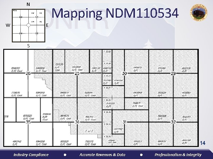 N W E Mapping NDM 110534 S 14 Industry Compliance Accurate Revenues & Data