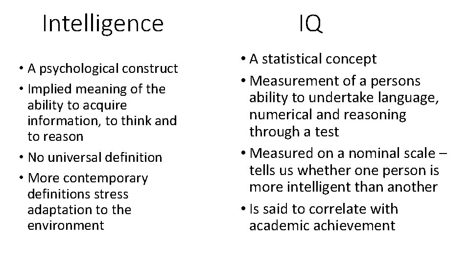 Iq Characterization Unique Personality Measuring differences Idiographic Quantifiable ...