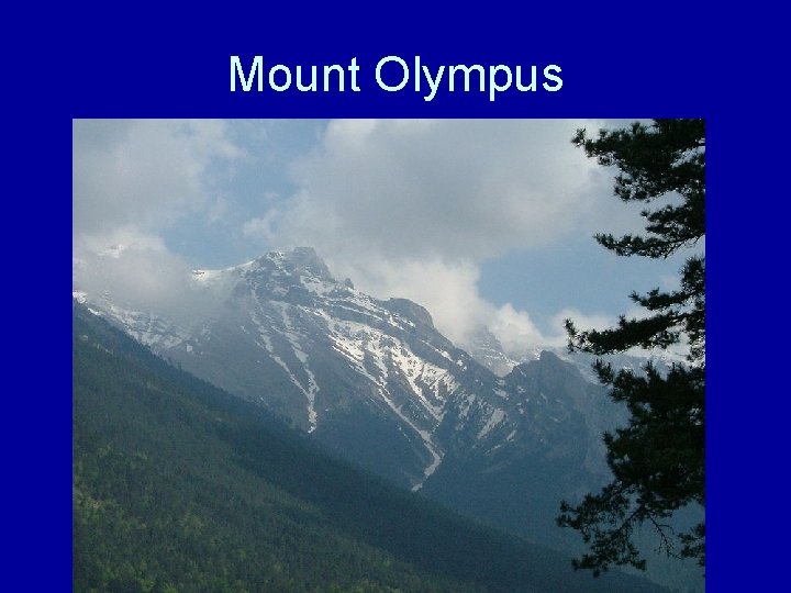 Mount Olympus 