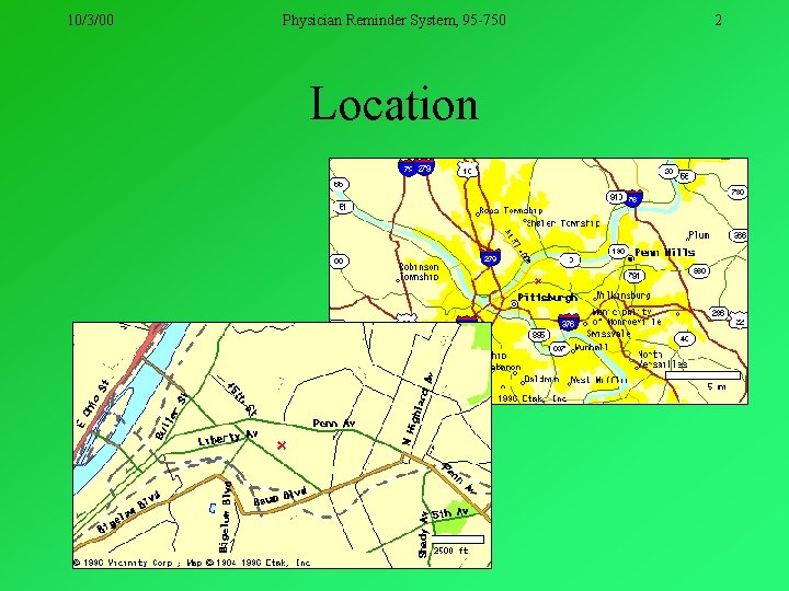 10/3/00 Physician Reminder System, 95 -750 Location 2 