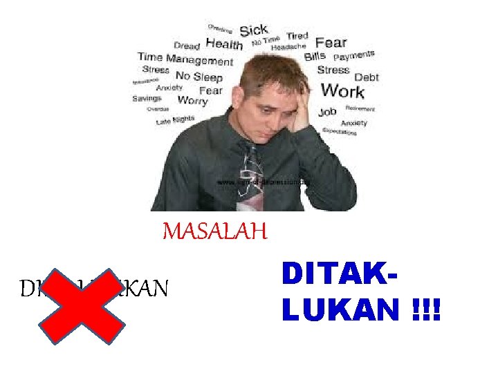 MASALAH DIKE-LUHKAN DITAKLUKAN !!! 