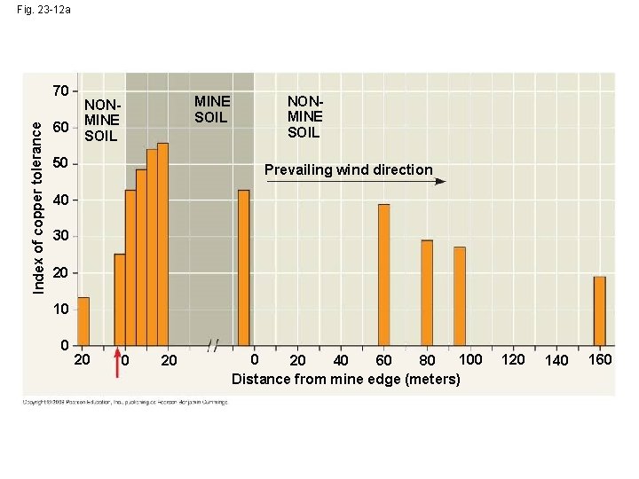 Fig. 23 -12 a Index of copper tolerance 70 60 MINE SOIL NONMINE SOIL