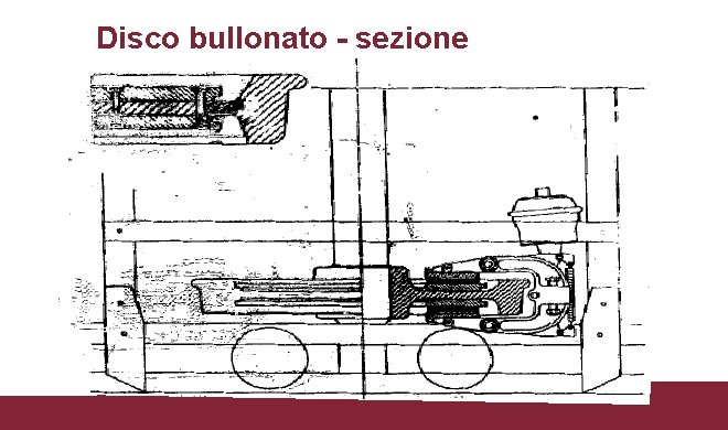 Disco bullonato - sezione 