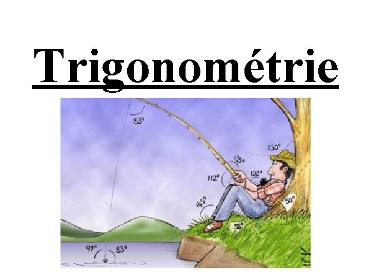 Trigonométrie 