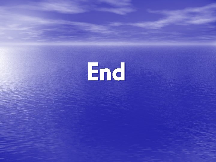 End 