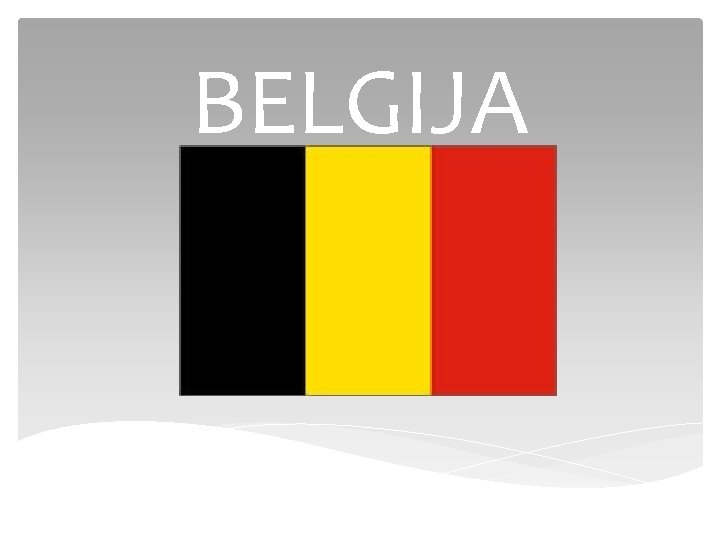 BELGIJA 