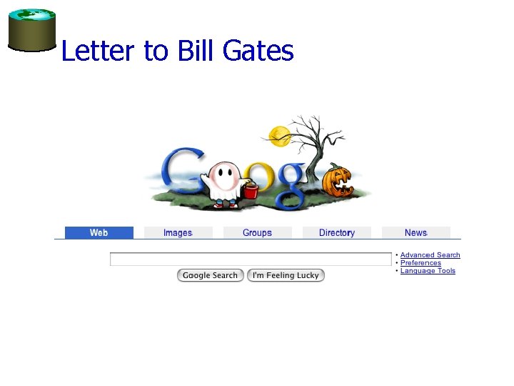 Letter to Bill Gates 