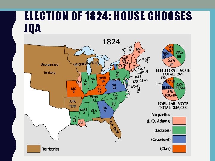 ELECTION OF 1824: HOUSE CHOOSES JQA 