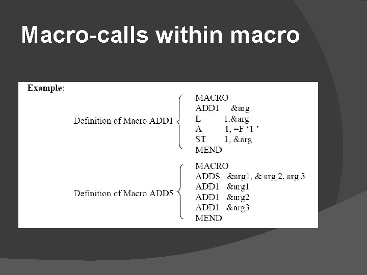 Macro-calls within macro 