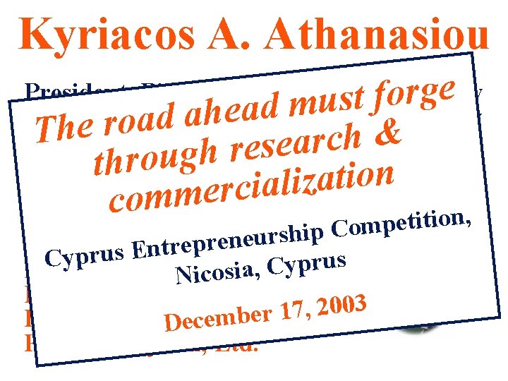 Kyriacos A. Athanasiou President, Biomedical Engineering Society e g r o f t s