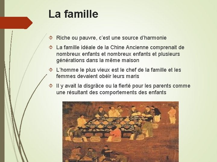 La famille Riche ou pauvre, c’est une source d’harmonie La famille idéale de la