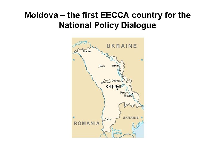 Moldova – the first EECCA country for the National Policy Dialogue 