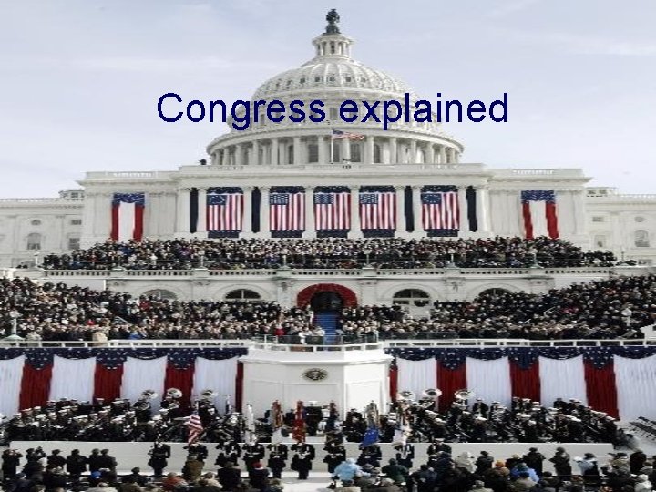 Congress explained 