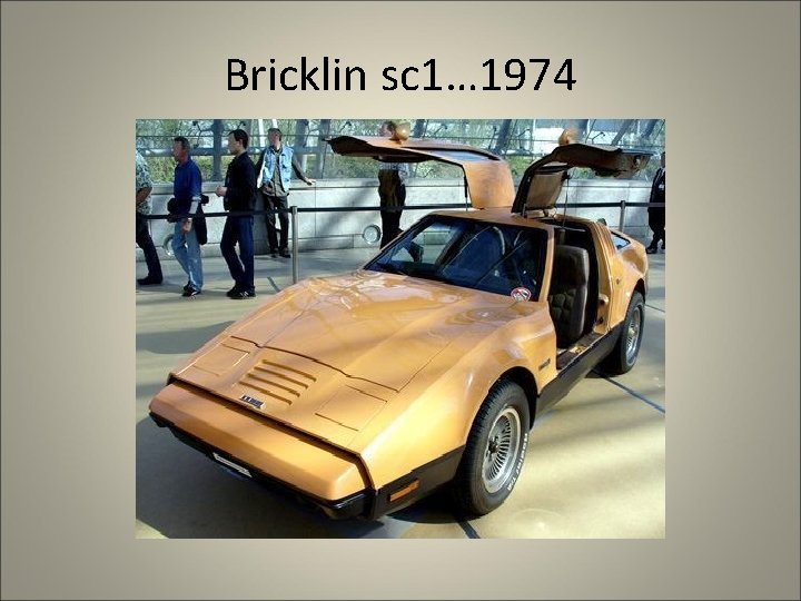 Bricklin sc 1… 1974 