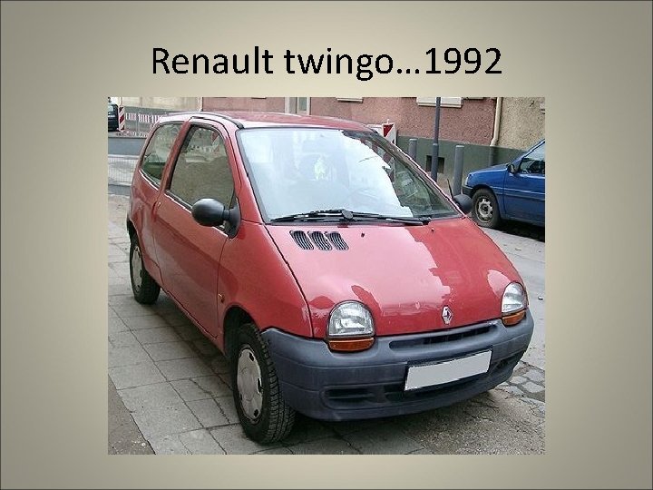 Renault twingo… 1992 