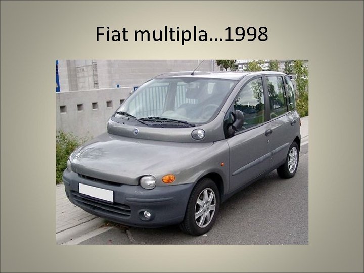 Fiat multipla… 1998 
