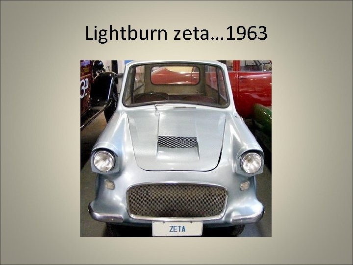 Lightburn zeta… 1963 